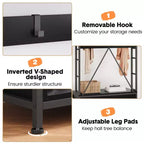 Hall Tree with Bench, Shoe Storage and Coat Rack