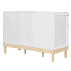 Queen Size Murphy Bed with Cabinet and Storage Drawer