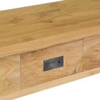 Solid Teak Wood Console Table 35.4x11.8x31.5