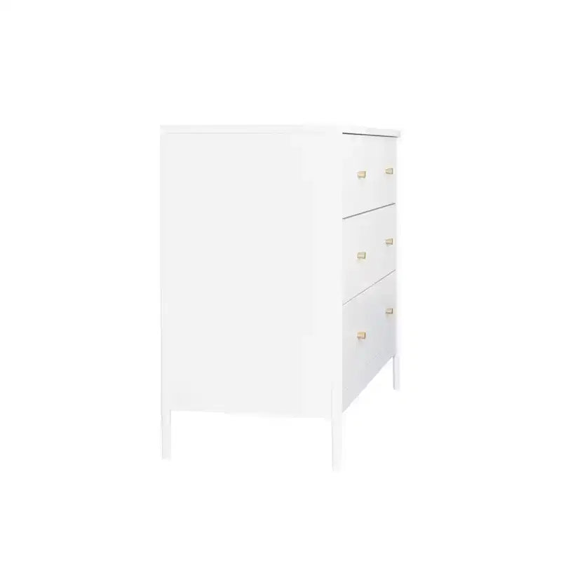 4-Drawer Kids Dresser in White