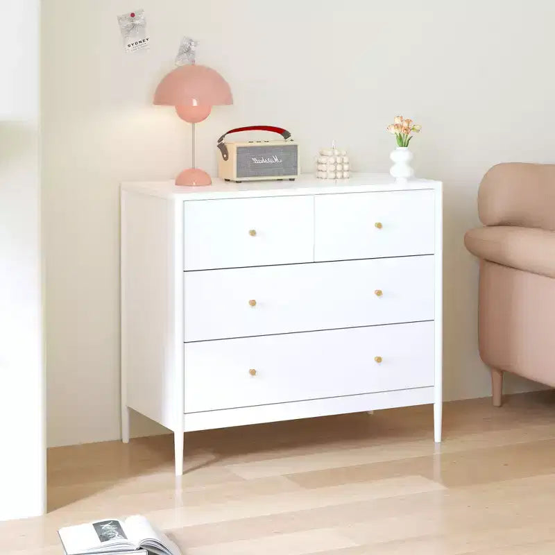 4-Drawer Kids Dresser in White