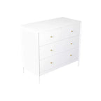 4-Drawer Kids Dresser in White
