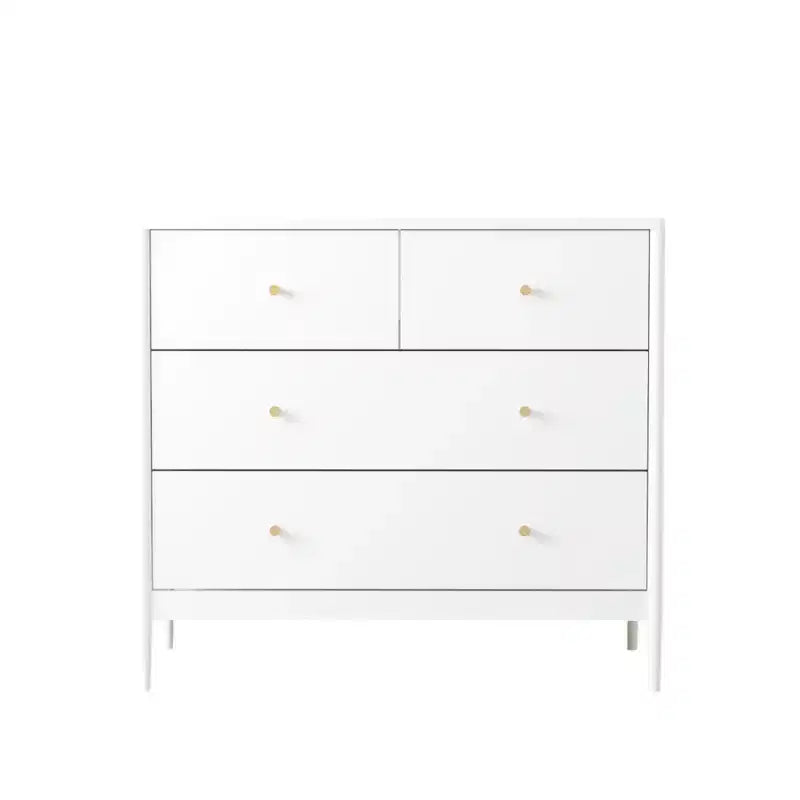4-Drawer Kids Dresser in White