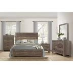 Farmhouse Style 5-Drawer Wood Chest for Bedroom