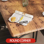 Square Dining Table Set for 2 with Upholstered Chairs
