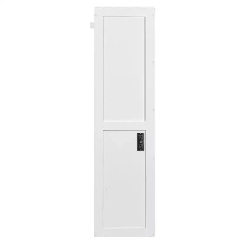 Wood Murphy Bed with Charging Ports