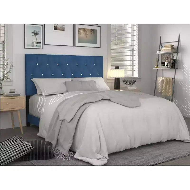 Upholstered Headboard with Nailhead Trim