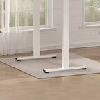 Electric Height-Adjustable Standing Desk with Solid Desktop