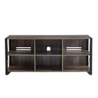 Industrial TV Stand for TVs Up to 55 Inches with Open Shelves