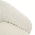 Mid-Century Modern Swivel Corduroy Accent Chair