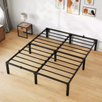 Metal Bed Frame with Screwless Assembly – King Size