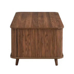 Nova Sliding Door Storage Coffee Table with Adjustable Shelves