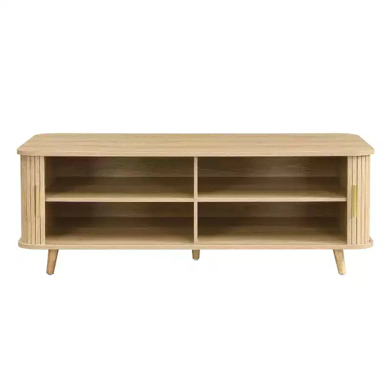Nova Sliding Door Storage Coffee Table with Adjustable Shelves