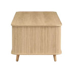 Nova Sliding Door Storage Coffee Table with Adjustable Shelves