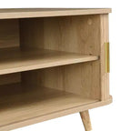 Nova Sliding Door Storage Coffee Table with Adjustable Shelves