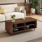 Nova Sliding Door Storage Coffee Table with Adjustable Shelves