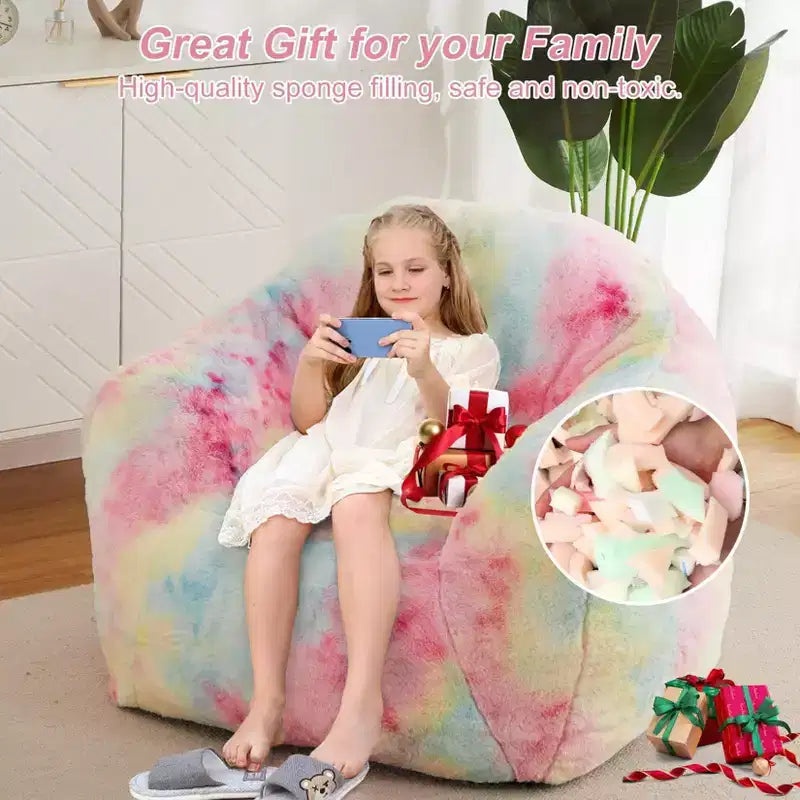 Bean Bag Chair with Foam Filling