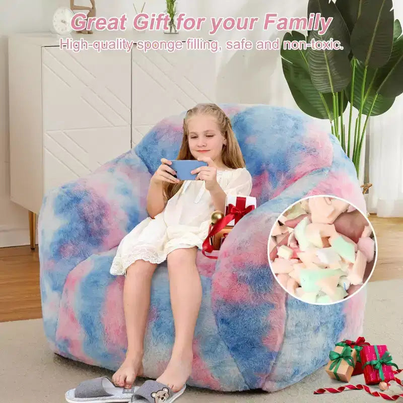 Bean Bag Chair with Foam Filling