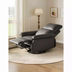 360 Swivel Rocker Recliner Chair with Padded Armrest and Deep Seat