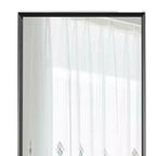 Freestanding Full Length Mirror with Black Metal Frame