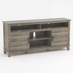 TV Stand with Adjustable Shelves for TVs Up to 63 Inches